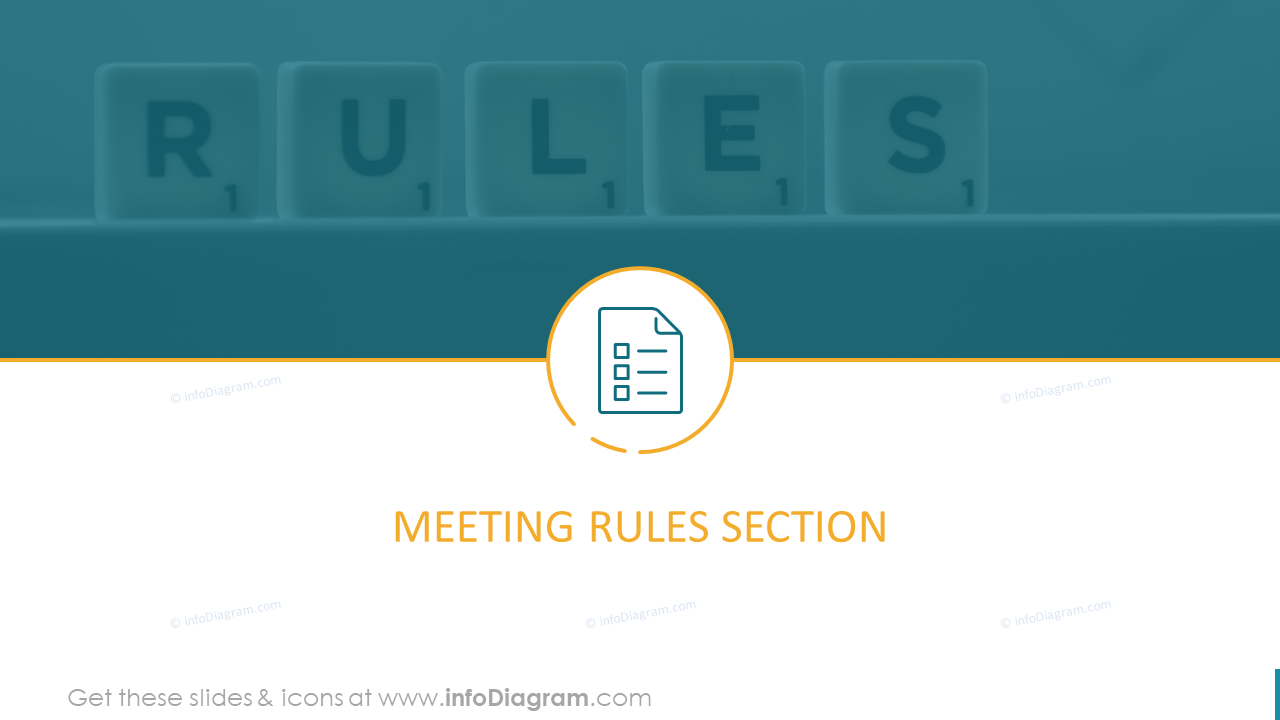 Meeting Rules Section Template
