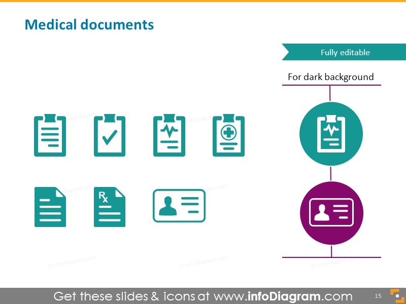 Medical document, patient record, disease report