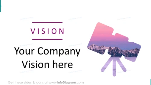 Vision Statement Slide | Vision Mission Statement Templates for PowerPoint Presentations