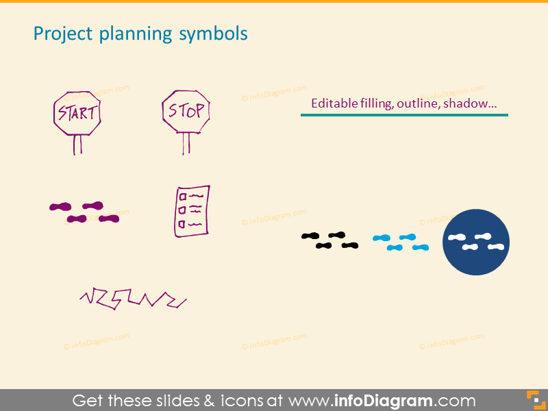 Project planning Symbols