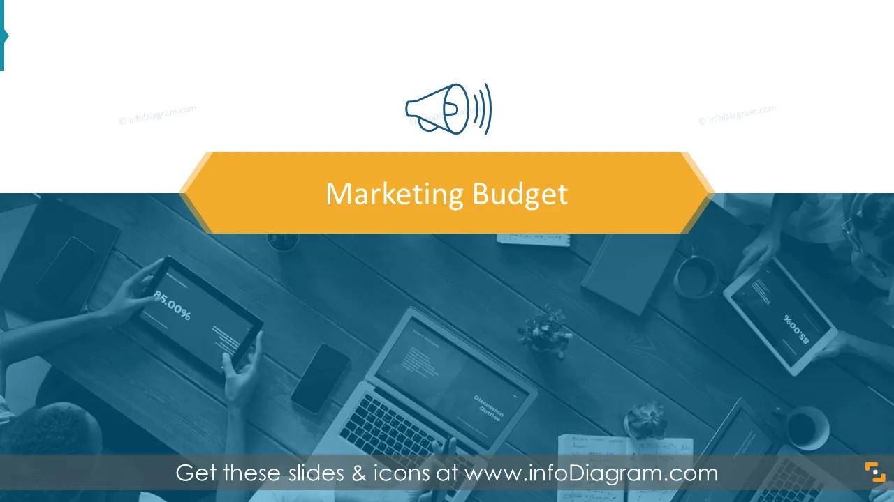 Marketing Budget Section Slide