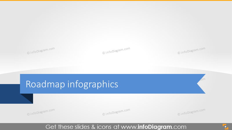Roadmap infographics for powerpoint presentation