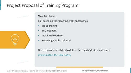 Project Proposal of Training Program