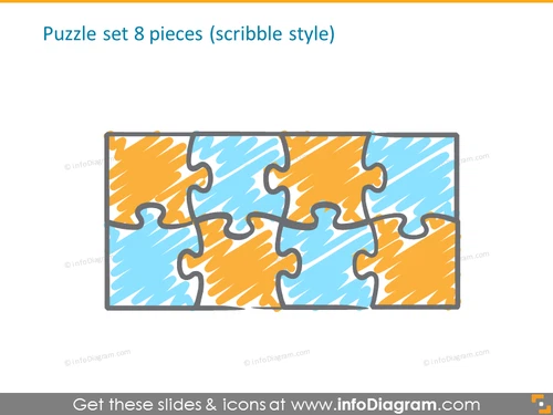 8 pieces puzzle 