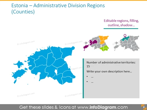 Estonia administrative division regions
