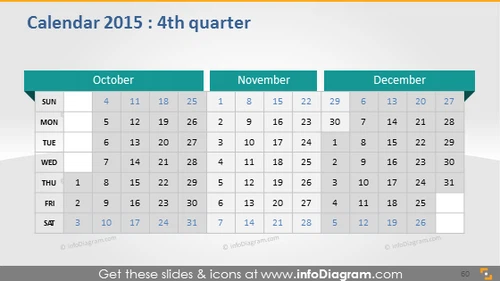 Quarter school calendar 2015 powerpoint