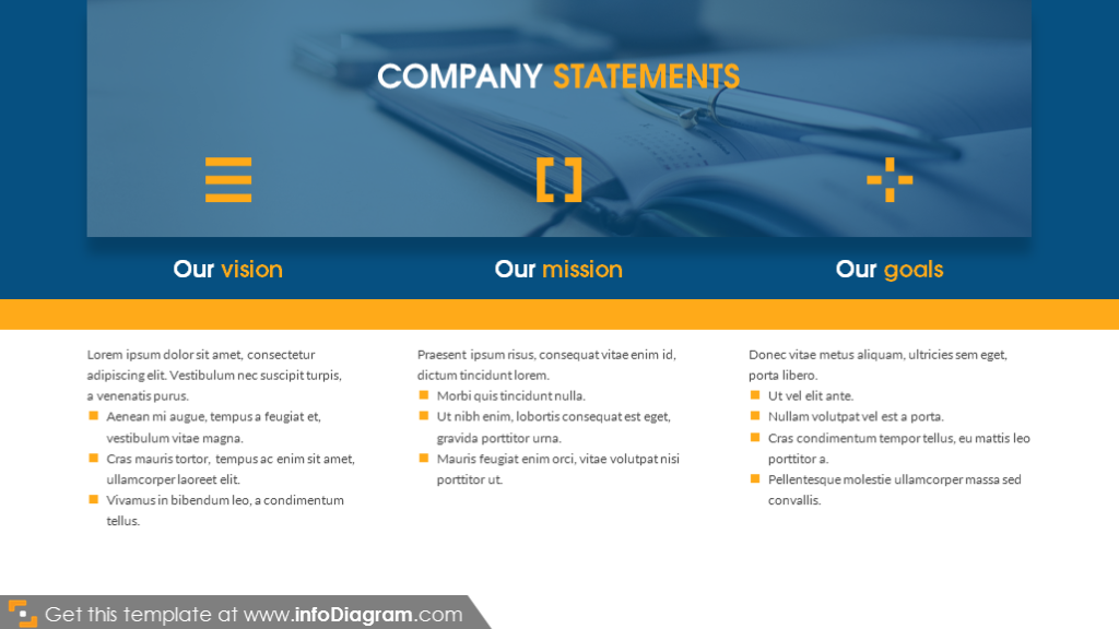 Company statements