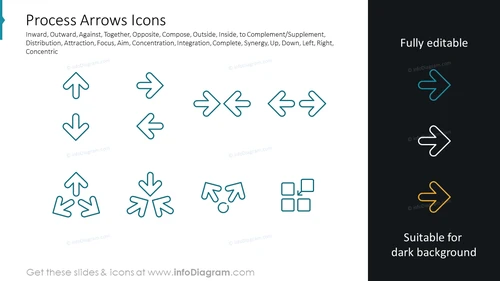 Process Arrows Icons
