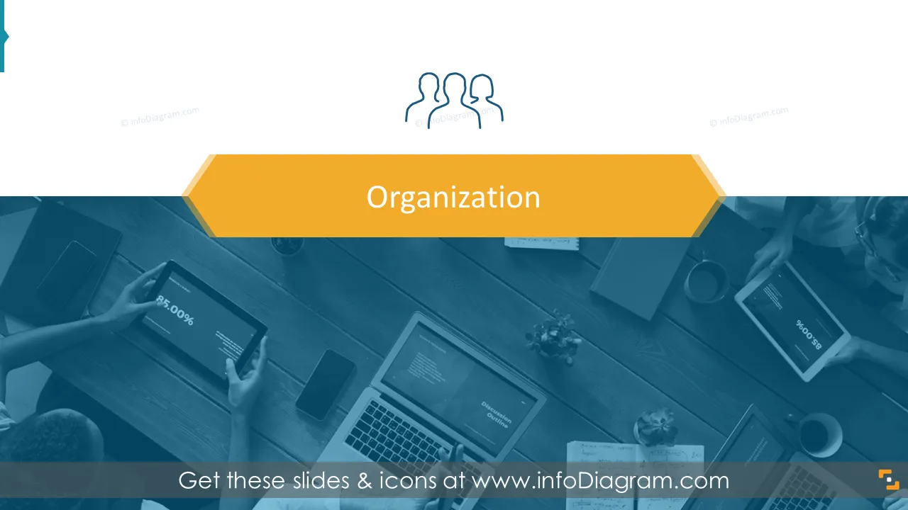Organization Section slide