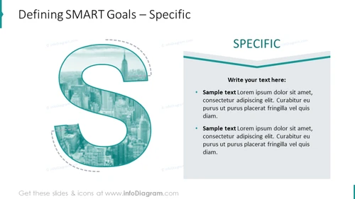 SMART Goals Specific Definition - infoDiagram