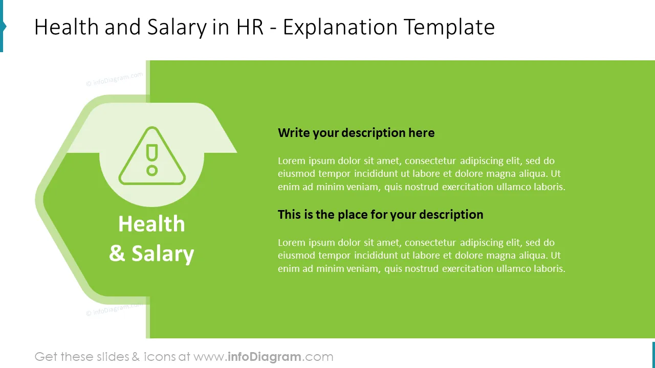 Health and Salary in HR - Explanation Template