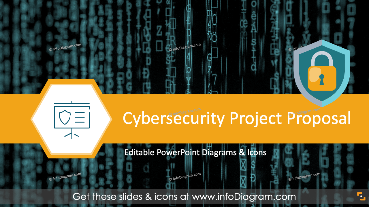 Cybersecurity Project Proposal Presentation (PPT Template)