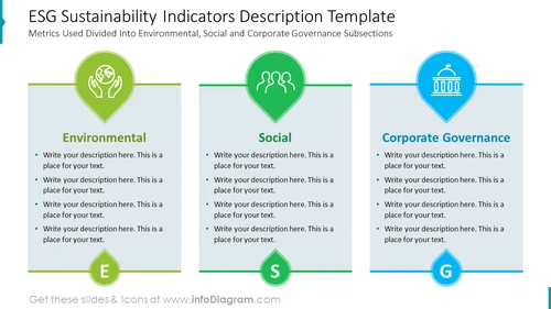 ESG Sustainability Indicators Description Template