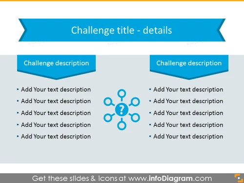 Challenge details - conference presentation ppt template