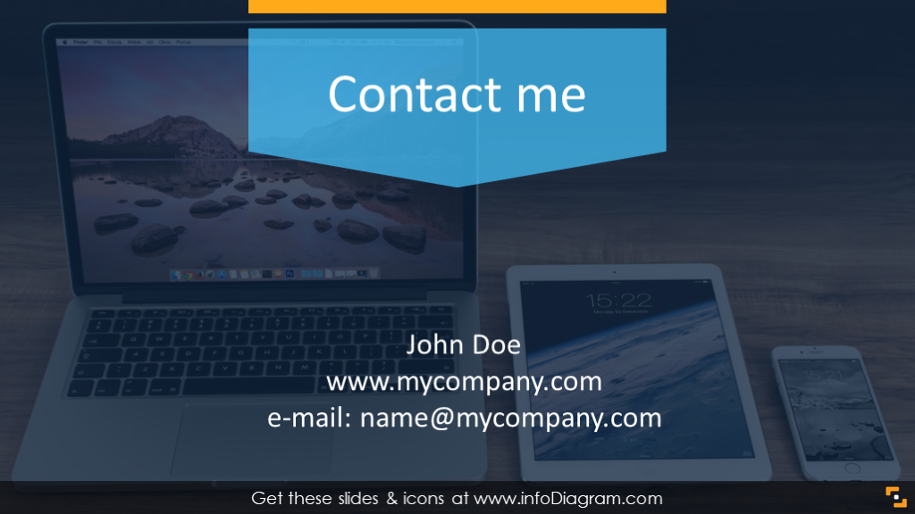 Webinar contact slide