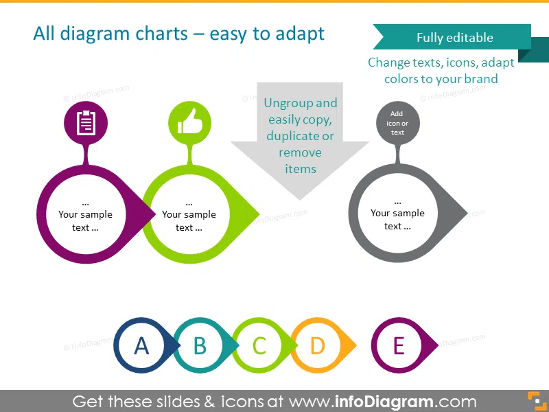 All diagram charts - easy to adapt
