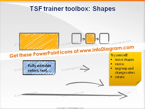 trainers toolbox scribble shapes