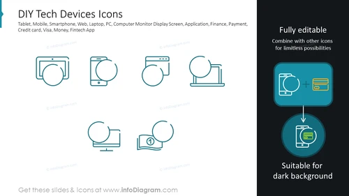 DIY Tech Devices Icons