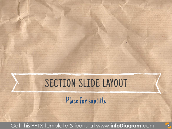 section slide transition design retro doodle banner