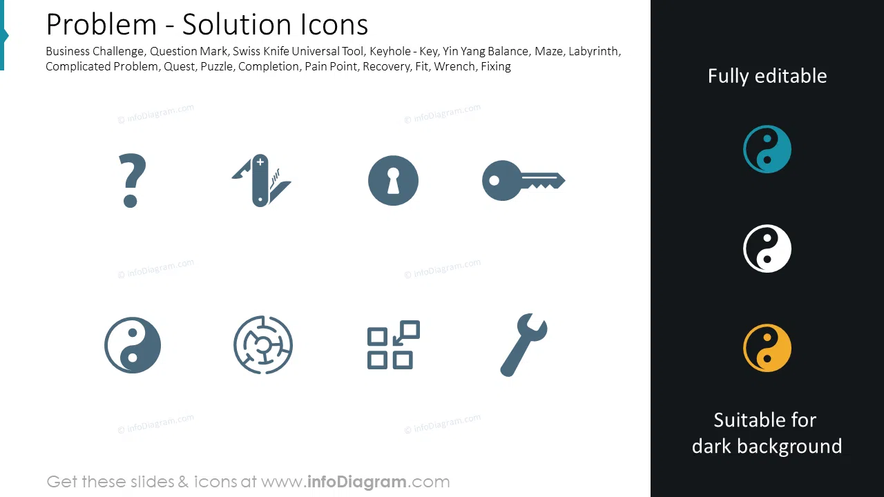Problem - Solution Icons