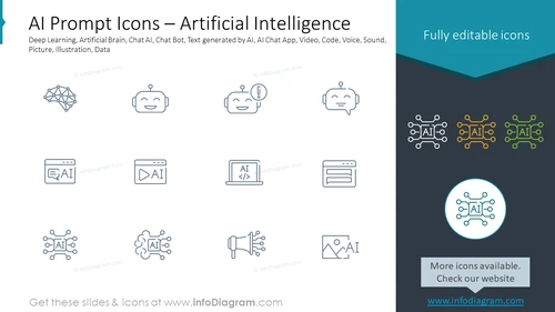 AI Prompt Icons – Artificial Intelligence