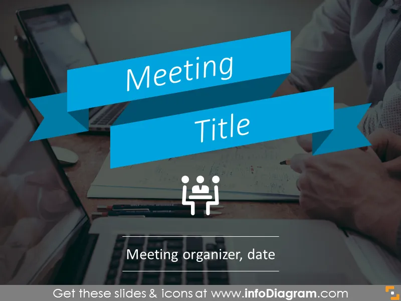 Example of Problem solving meeting - title slide