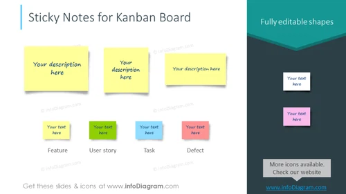 Sticky Notes for Kanban Board