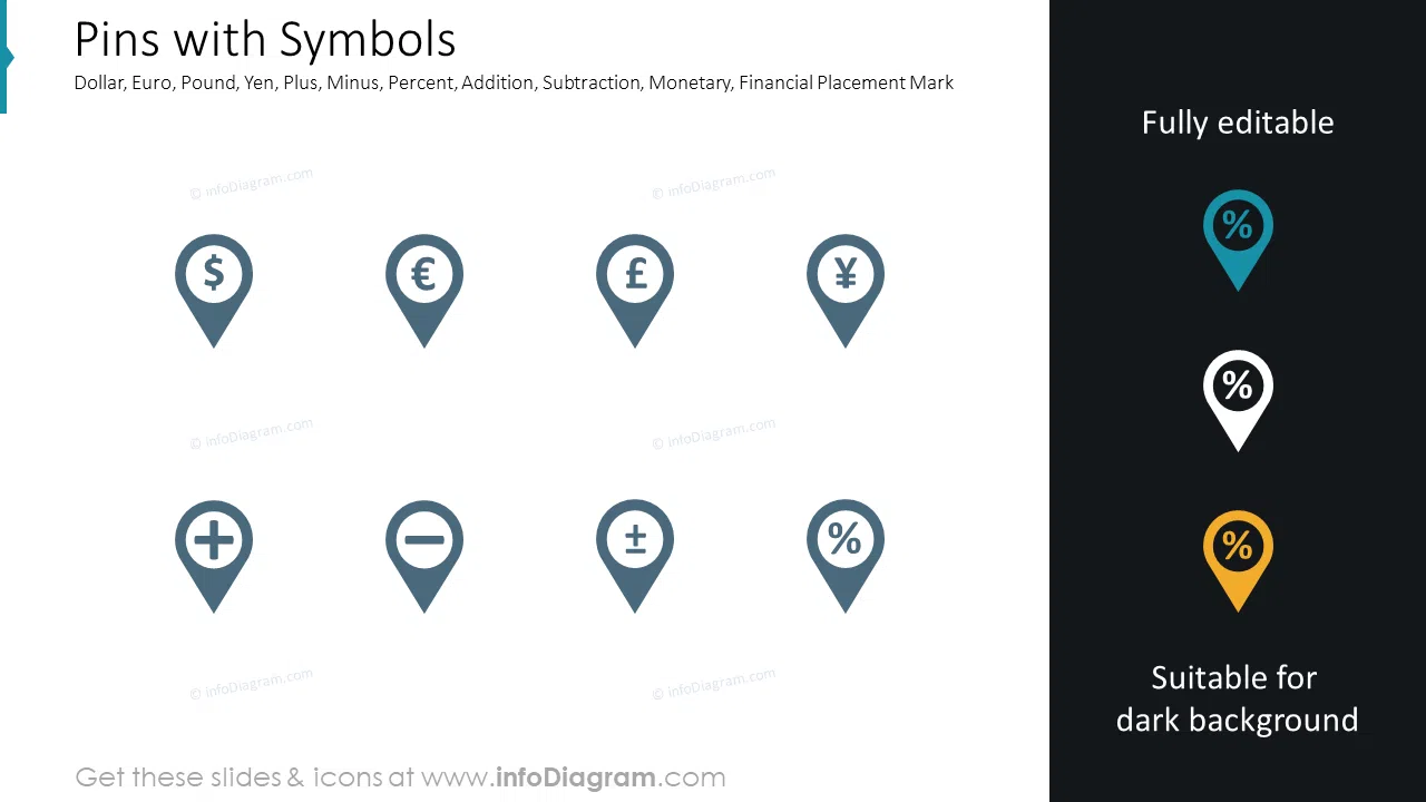 Pins with Symbols