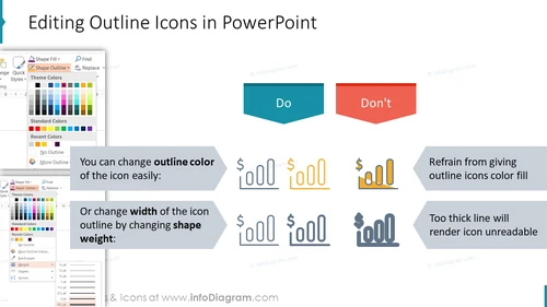 Editing Outline Icons in PowerPoint