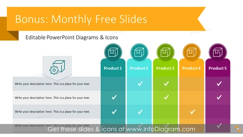 Bonus infoDiagram slides of the month