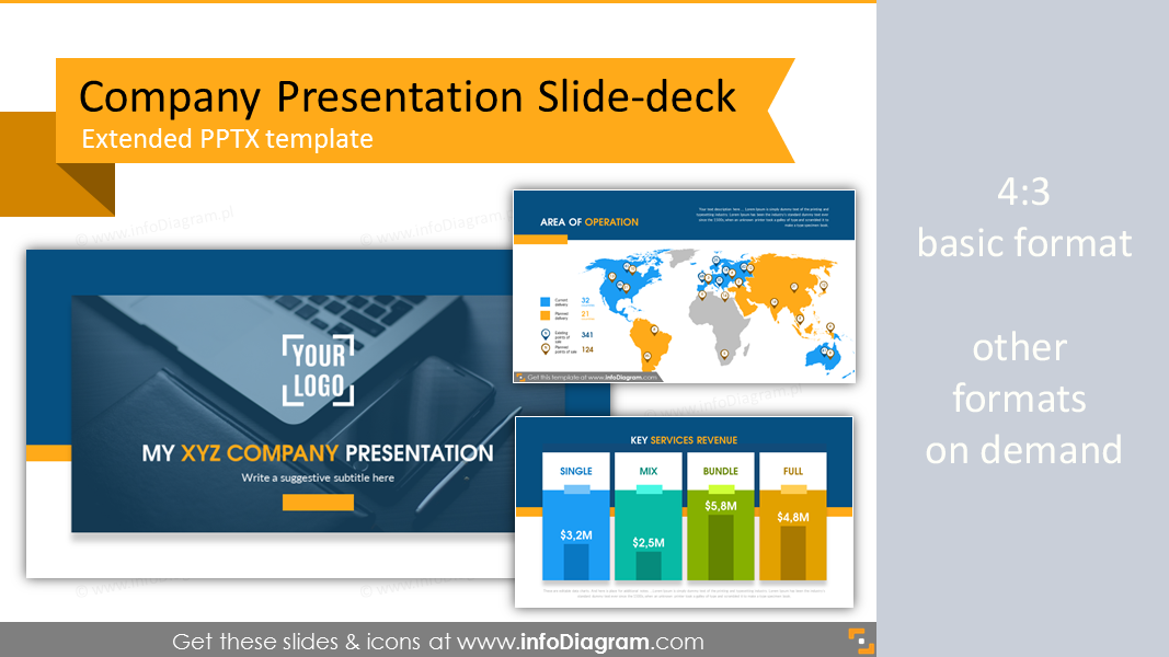 Company Presentation Template and Slide Deck (PPTX)