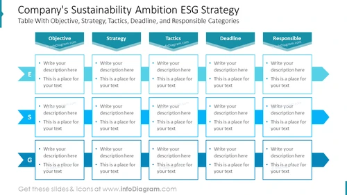 Company's Sustainability Ambition ESG Strategy