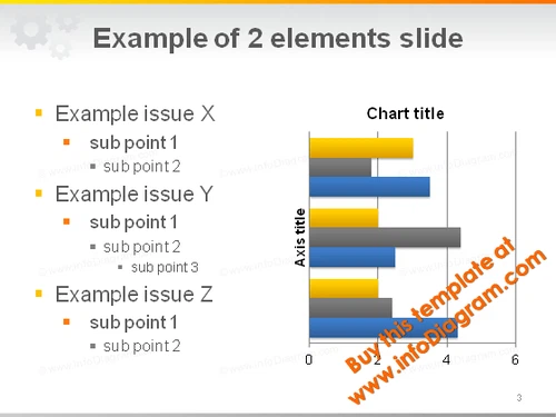 text_chart_slide_layout_gears_light_pptx_template