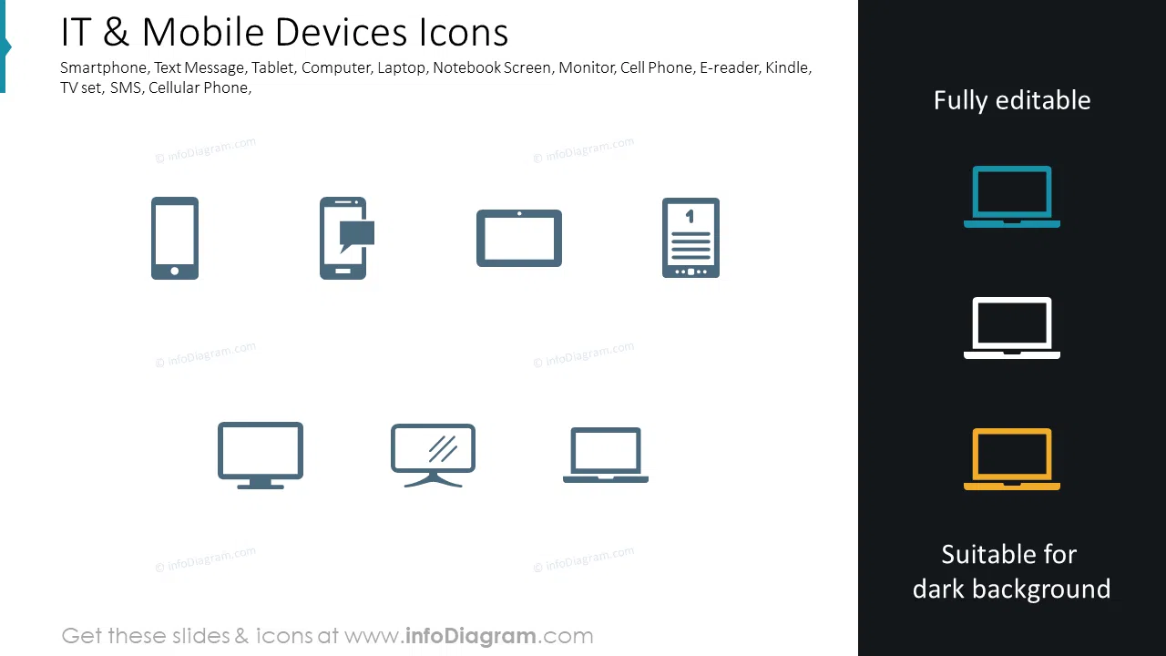 IT & Mobile Devices Icons