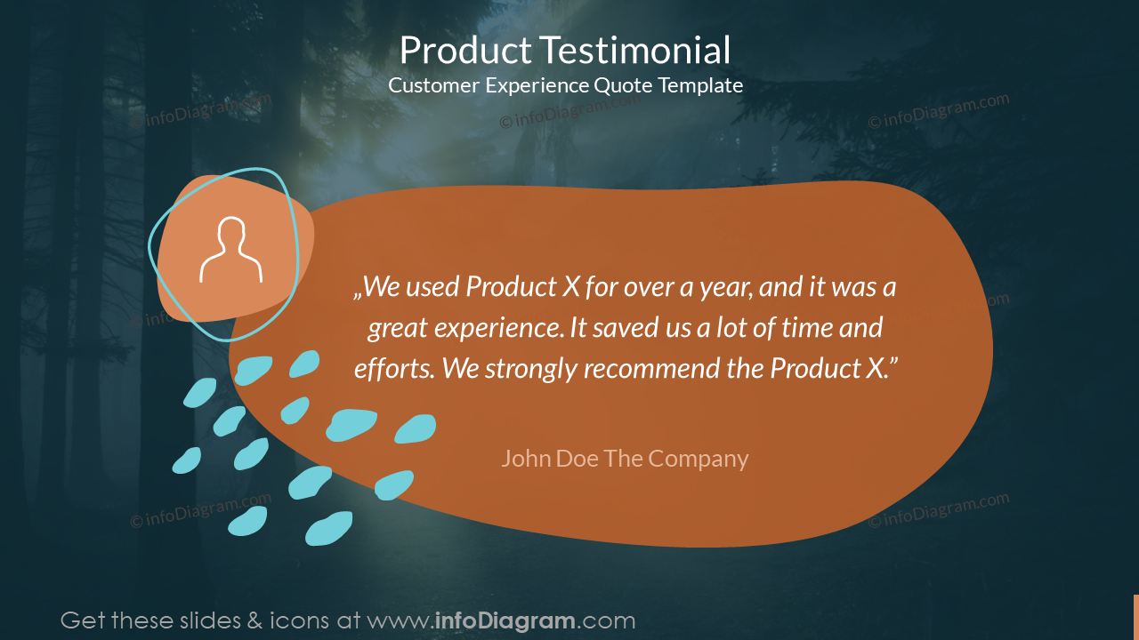 Product Testimonial Customer Experience Quote Template