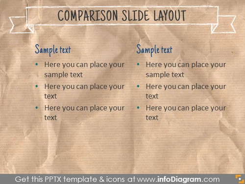 Crumpled Paper Design Free Google Slides PowerPoint Template