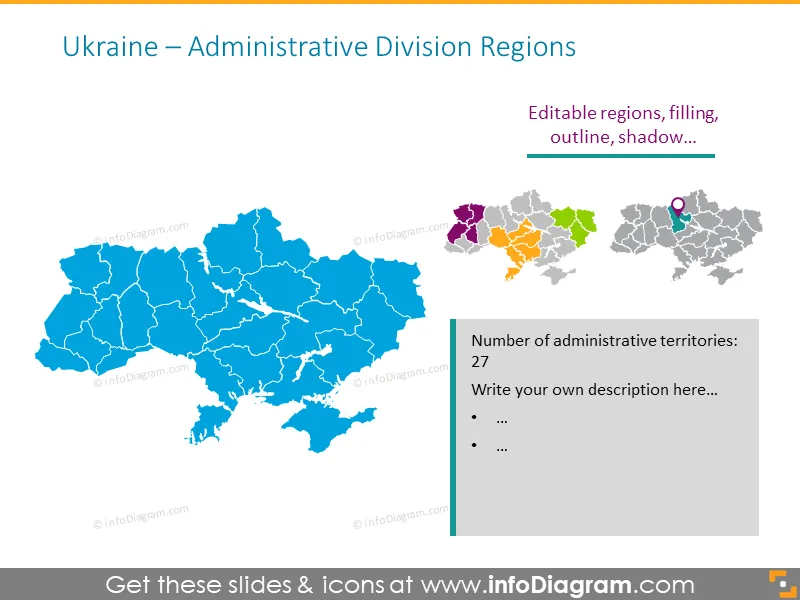 Ukrainian Administrative Division Regions​