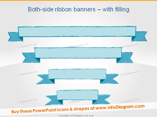 Sketch Title Banner Retro PowerPoint clipart