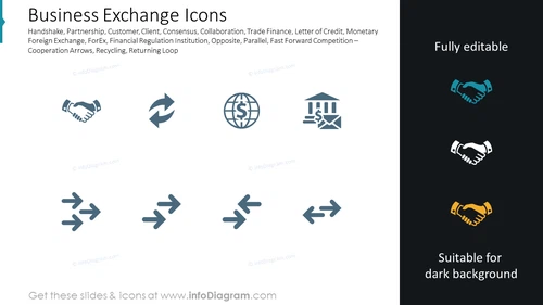 Business Exchange Icons