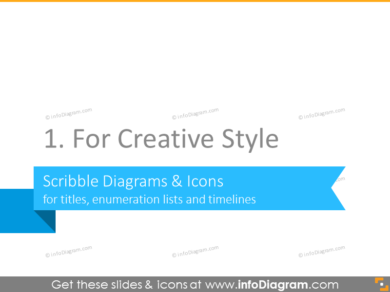 creative slideshare presentation diagram icons title list