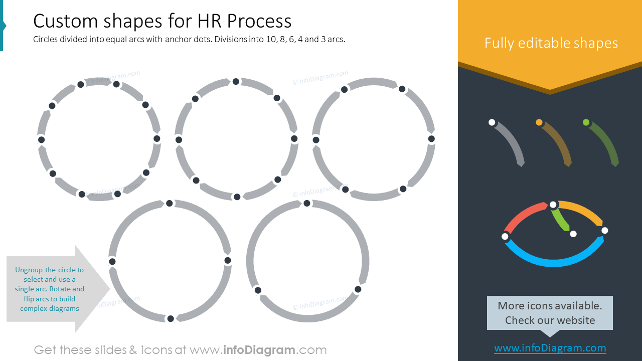 Custom shapes for HR Process