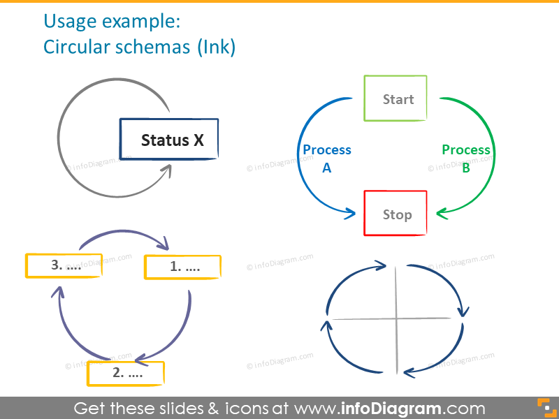 flow-diagram-handdrawn-arrows-sketched-shapes-ppt-icon