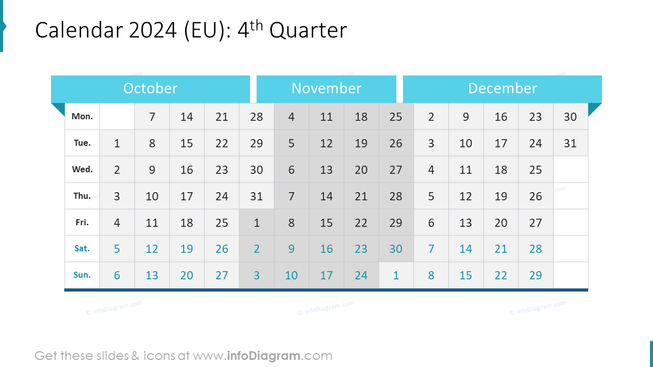 Calendar 2024 (EU) 4th Quarter