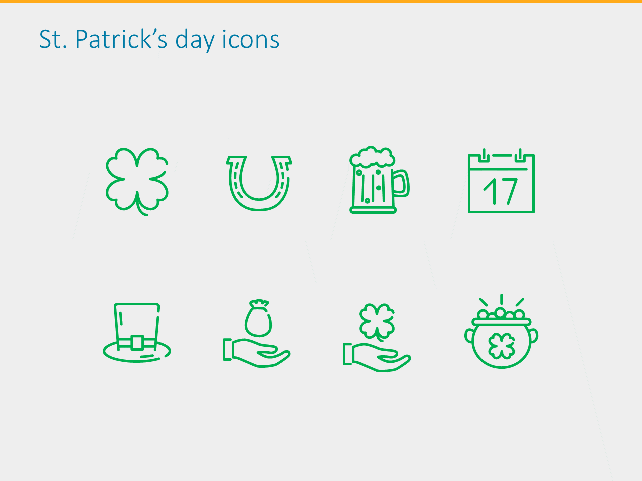 st-patrick-icons-ppt-hand-drawn