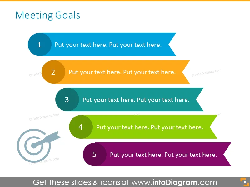 Meeting ppt presentation - setting goals on the problem-solving meeting