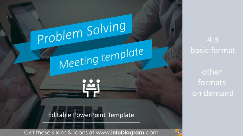 Problem-Solving Meeting Template (PPT graphics)