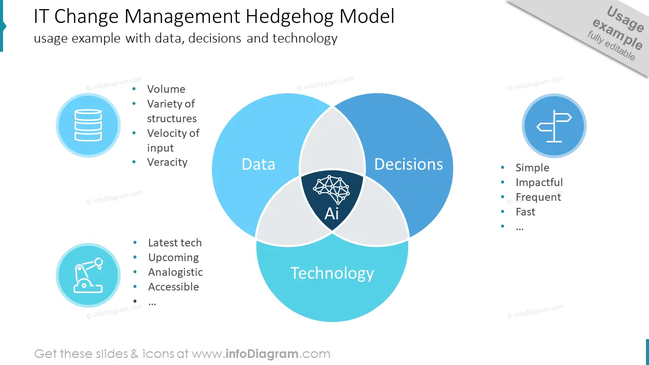 IT Change Management Hedgehog Model Usage Example